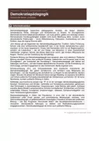 Vorschau - Arbeitsblätter - Demokratiepädagogik – Demokratie lernen und leben - Seite 1