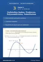 Vorschau - selbst erstellte Cliparts/Grafiken - Kapitel 3 Polynomdivision Substitution Selbstlernkurs - Deckblatt