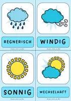 Vorschau - Arbeitsblätter - Wetter Klasse 1 - 4 Materialpaket - Seite 3