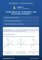 Vorschau - selbst erstellte Cliparts/Grafiken - Kapitel 4 Vielfachheit und Vorzeichen Selbstlernkurs - Deckblatt