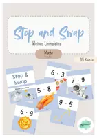 Vorschau - Spiele - Stop & Swap Einmaleins mit Lösungen - Deckblatt
