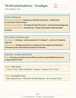 Vorschau - Arbeitsblätter - Die Wirtschaftssektoren – Prüfungstraining Erdkunde (Klasse 8) - Seite 3