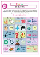 Vista previa - Unidades / Secuencias / Situaciones de Aprendizaje - Els accents diacrítics - página 1