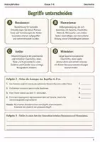 Vorschau - Arbeitsblätter - Renaissance Humanismus Basisscreening Klasse 7–8 - Seite 2