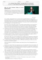 Vorschau - Arbeitsblätter - Redeanalyse: Luisa Neubauers Rede zur Klimakrise (rhetorische Mittel untersuchen) - inklusive Kompetenzblatt und Lösungen - Seite 1