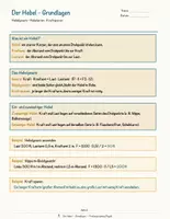 Vorschau - Arbeitsblätter - Der Hebel – Prüfungstraining Physik (Klasse 8) - Seite 3