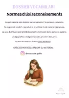 Vista previa - Unidades / Secuencias / Situaciones de Aprendizaje - DOSSIER VOCABULARI - página 1
