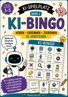 Vorschau - Arbeitsblätter - Künstliche Intelligenz-Bingo. Band 2 KI-Spielplatz - Deckblatt