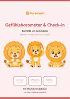 Vorschau - Poster - Gefühlsbarometer – 16 Gefühle Kita - Deckblatt