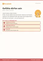 Vorschau - Poster - Gefühlsbarometer – 16 Gefühle Kita - Seite 1