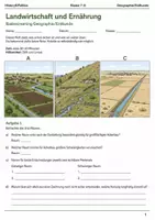 Vorschau - Arbeitsblätter - Landwirtschaft und Ernährung Basisscreening Klasse 7–8 - Deckblatt
