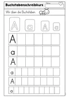 Vorschau - Arbeitsblätter - Buchstaben schreiben – Schreiblehrgang A–Z - Arbeitsblätter Grundschule - Seite 3
