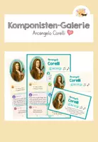 Vorschau - Poster - Komponisten-Steckbrief & Poster: Arcangelo Corelli - Deckblatt