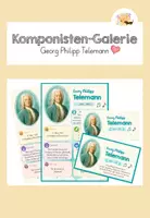 Vorschau - Poster - Komponisten-Steckbrief & Poster: Georg Philipp Telemann - Deckblatt
