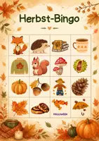 Vorschau - Spiele - Herbst-Bingo / spielerisches Herbstspiel für Kinder - Seite 2