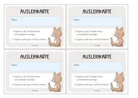 Vorschau - Anderer Materialtyp - Ausleihkommode, Ausleihstation (Schilder und Zusatzmaterial) - Seite 2