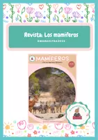 Vista previa - Fichas informativas / Documentos de lectura - Revista 'Los Mamíferos' - Portada