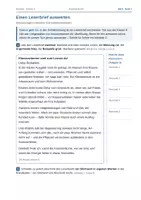 Vorschau - Arbeitsblätter - Einen Leserbrief auswerten – Deutsch 6/7 - Seite 1