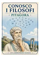 anteprima - Materiale di supporto/inclusione - CONOSCO I FILOSOFI - PITAGORA - Pagina di copertina