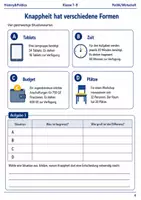Vorschau - Arbeitsblätter - Bedürfnisse und Knappheit Basisscreening Klasse 7–8 - Seite 3