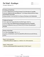 Vorschau - Arbeitsblätter - Der Schall – Prüfungstraining Physik (Klasse 8) - Seite 3