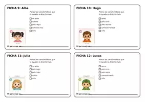Vista previa - Unidades / Secuencias / Situaciones de Aprendizaje - Quien es quien con tablero e instrucciones de juego - página 3