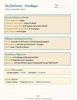 Vorschau - Arbeitsblätter - Die Zeitformen – Prüfungstraining Deutsch (Klasse 8) - Seite 3