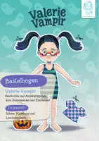 Vorschau - Mal- und Bastelvorlagen - Bastelbogen: Anziehpüppchen „Valerie Vampir“ - Deckblatt