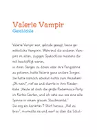 Vorschau - Mal- und Bastelvorlagen - Bastelbogen: Anziehpüppchen „Valerie Vampir“ - Seite 2