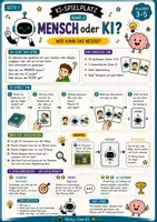 Vorschau - Mal- und Bastelvorlagen - Mensch oder Künstliche Intelligenz Band 3 KI-Spielplatz - Seite 1