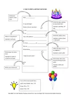 Vorschau - Arbeitsblätter - Writing a birthday invitation - differenziert - Seite 1