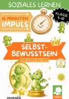Vorschau - Arbeitsblätter - Selbstbewusstsein stärken – Soziales Lernen Impuls - Deckblatt