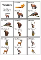 Vorschau - Spiele - Waldtiere: Ich habe/Wer hat? mit Fotos (2-fach differenziert) - Seite 3