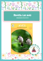 Vista previa - Fichas informativas / Documentos de lectura - Revista educativa 'Las aves' - Portada