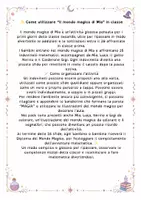 anteprima - Esercizi - Gioco per l'accoglienza matematica a tema magia classe seconda - Pagina 1