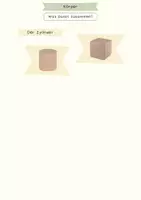 Vorschau - Arbeitsblätter - Geometrie | Geometrische Körper | Würfel | Quader | Kugel - Seite 3