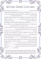 anteprima - Esercizi - Astrid Lindgren e PIPPI CALZELUNGHE – Leseverständis & Lückentexte - Pagina 1