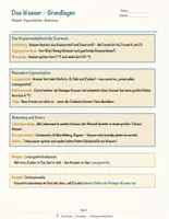 Vorschau - Arbeitsblätter - Das Wasser – Prüfungstraining Chemie (Klasse 8) - Seite 3