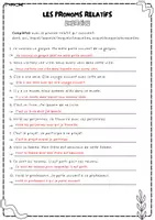 Vorschau - Arbeitsblätter - les pronoms relatifs dont, lequel et qui avec prépositions - Seite 3