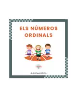 Vista previa - Juegos / Gamificación - TRABAJAMOS LOS NÚMEROS ORDINALES - página 1