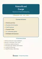 Vorschau - Arbeitsblätter - Rohstoffe und Energie – Prüfungstraining Erdkunde (Klasse 9) - Seite 1