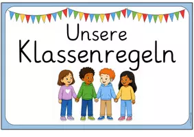 Vorschau - Poster - Klassenregeln - Seite 1