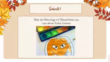 Vorschau - Arbeitsblätter - Fensterbilder Herbst - Kürbisse (lustig, gruselig) - Seite 2