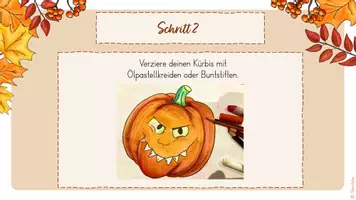 Vorschau - Arbeitsblätter - Fensterbilder Herbst - Kürbisse (lustig, gruselig) - Seite 3