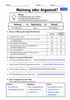 Vorschau - Arbeitsblätter - Argumentieren und Begründen mit Lösungen - Klasse 5/6 - Seite 2