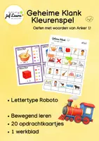 Voorbeeld - Geheime klank - Kleurenspel - Anker 1 - Snuffel - Voorblad