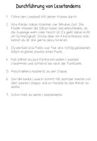 Vorschau - Arbeitsblätter - Lesetest für Lesetandems - Deckblatt