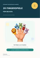 Vorschau - Spiele - 20 Fingerspiele für die Kita | Morgenkreis, Sprache & Feinmotorik | 2–6 Jahre - Deckblatt