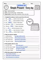 Vorschau - Arbeitsblätter - Englisch-Komplettpaket Klasse 5–6: Zeitformen, unregelmäßige Verben, Lesetexte, Lesespur & Tests - Seite 3