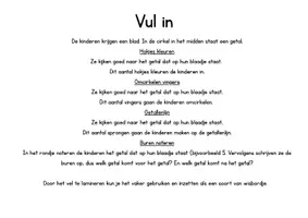Voorbeeld - Rol en vul in & vul in - spel om getallen te oefenen - Pagina 1